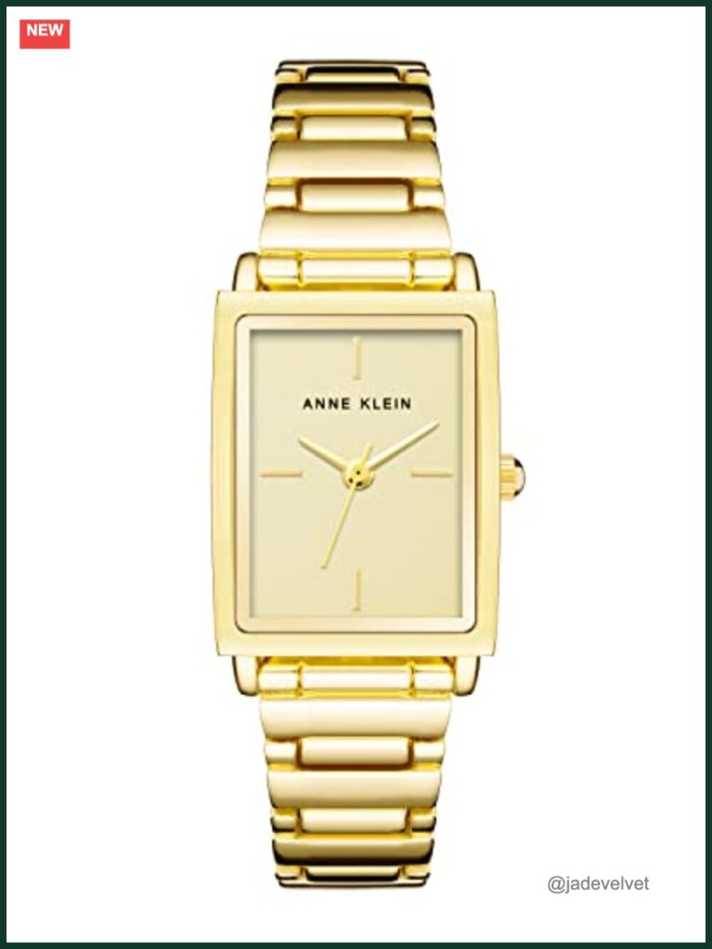 Women's Bracelet Watch with Textured Dial and Gold Tone Link Band